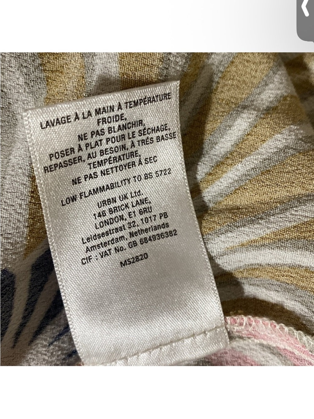 MARE MARE x ANTHROPOLOGIE Lynda Boho Long Sleeve Maxi Dress in Pink/Gold Size S - Picture 10 of 12